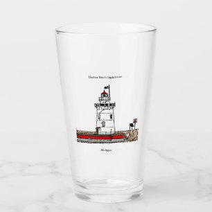 Harbour Beach Lighthouse glass