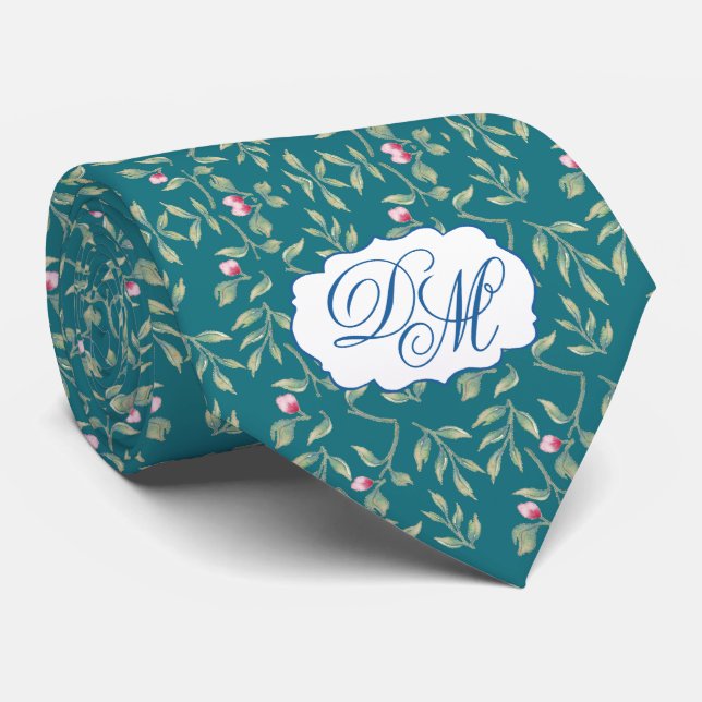 Harbour Blue Wedding Keepsake  Neck Tie (Rolled)