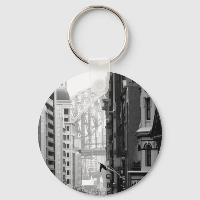 Harbour Bridge View 1 Keychain (Front)