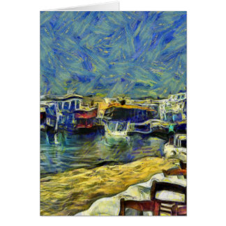 Harbour Cafe in Mykonos Greece KPA