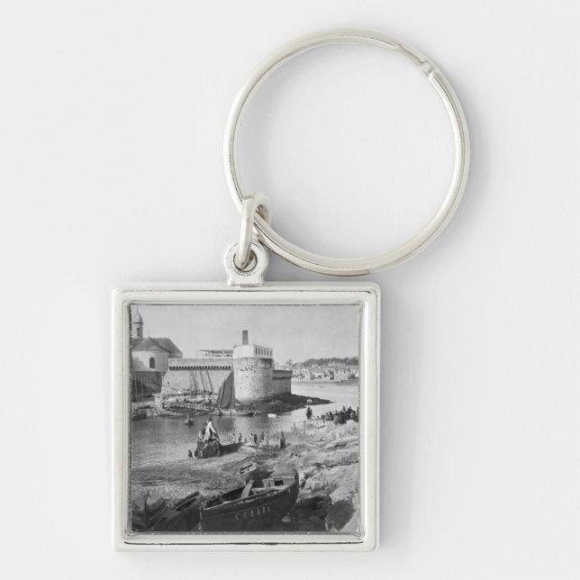 Harbour, Concarneau Keychain (Front)
