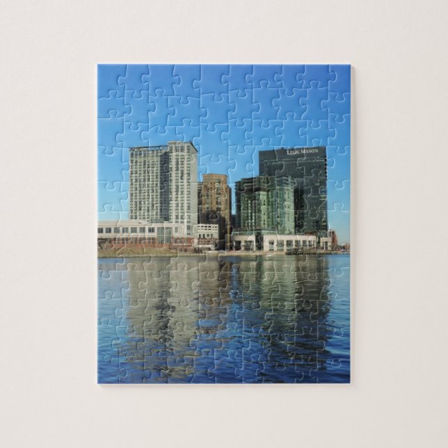Harbour East Baltimore Jigsaw Puzzle (Vertical)
