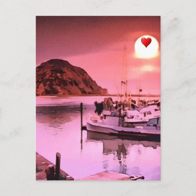 Harbour Hues Postcard (Front)