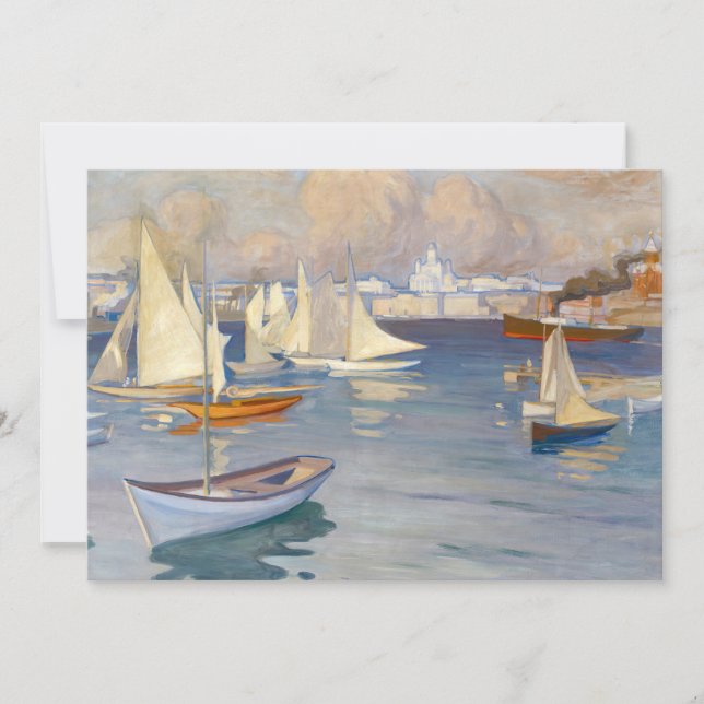 Harbour in Helsinki | Albert Edelfelt (Front)