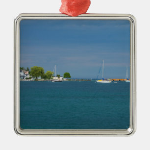 Harbour Mackinac Island Metal Ornament