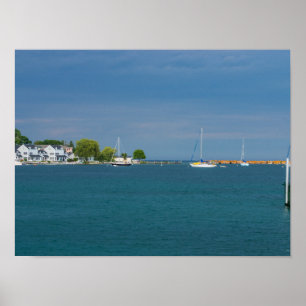 Harbour Mackinac Island Poster