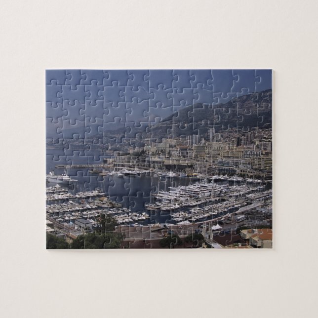 Harbour, Monte Carlo, French Riviera, Cote d' 3 Jigsaw Puzzle (Horizontal)