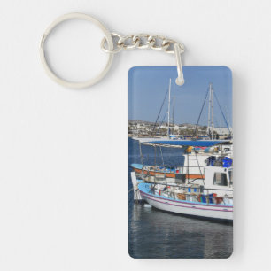 Harbour of Paphos Keychain