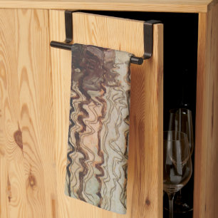 Harbour of Trieste by Egon Schiele, Vintage Art Kitchen Towel