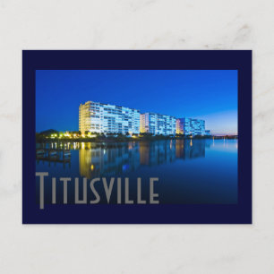Harbour Pointe, Titusville, Florida, U.S.A. Postcard