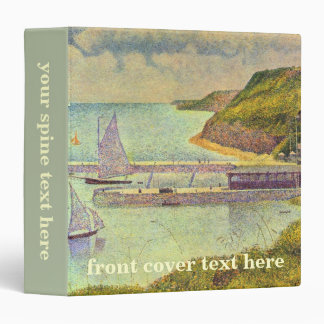 Harbour Port-en-Bessin High Tide by Georges Seurat Binder