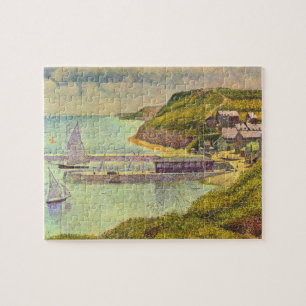 Harbour Port-en-Bessin High Tide by Georges Seurat Jigsaw Puzzle