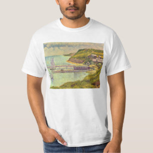 Harbour Port-en-Bessin High Tide by Georges Seurat T-Shirt