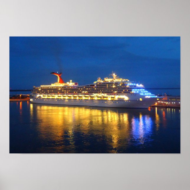 Harbour Reflections Poster (Front)