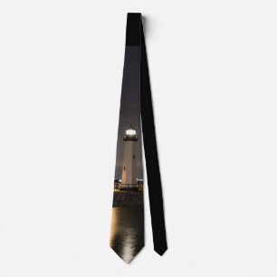 Harbour Rockwall Lighthouse Tie