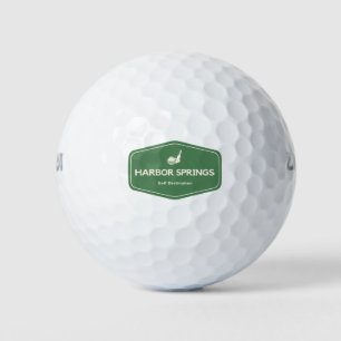 Harbour Springs Michigan Golf Destination Golf Balls