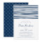 Harbour Stripe Bridal Shower Invitation