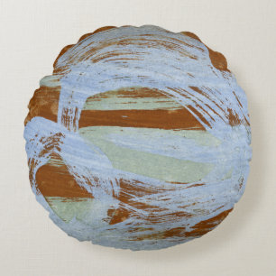 Harbour Sunset Round Pillow