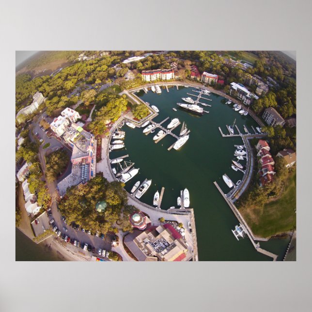 Harbour Town Golf Links, Hilton Head Island, USA Poster (Front)