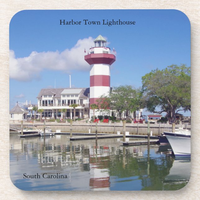 Harbour Town Lighthouse coaster (Front)