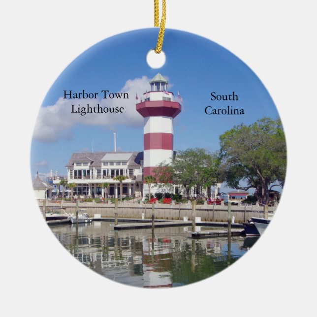 Harbour Town Lighthouse ornament (Front)