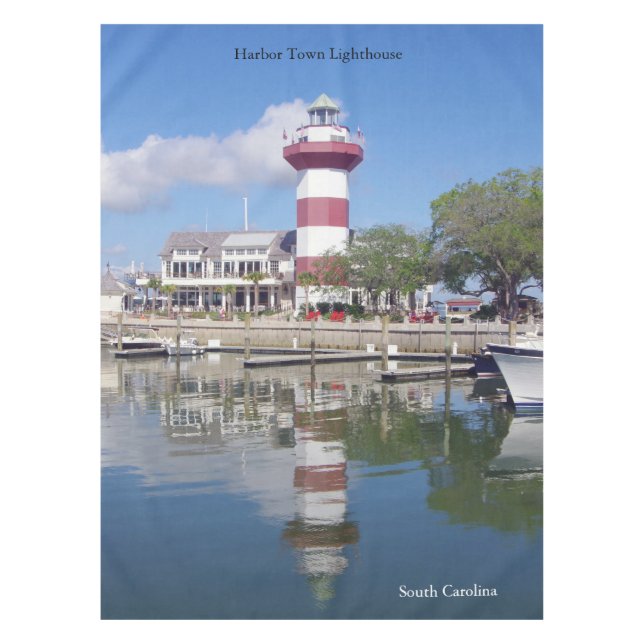 Harbour Town Lighthouse tablecloth (Front)