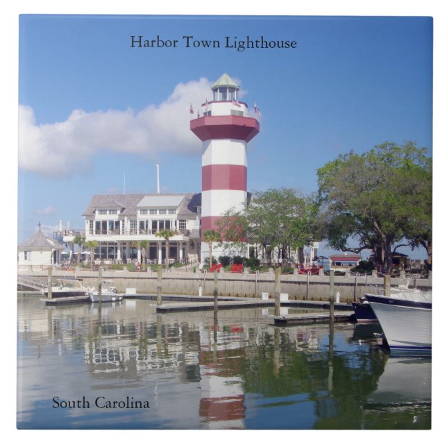Harbour Town Lighthouse tile (Front)