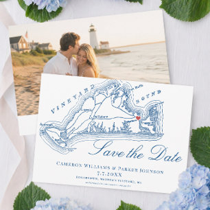 Harbour View Hotel Wedding Martha's Vineyard Save The Date