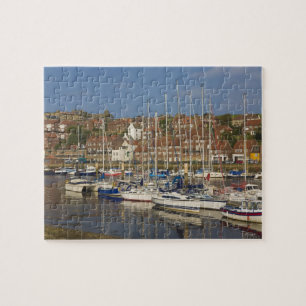 Harbour, Whitby, North Yorkshire, England Jigsaw Puzzle
