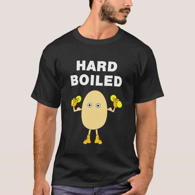 Hard Boiled Body Builder T-Shirt (Front)