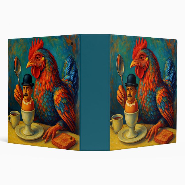Hard-Boiled Human - Fowl Play at Breakfast Binder (Background)