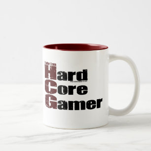 Hard Core Gamer Two-Tone Coffee Mug