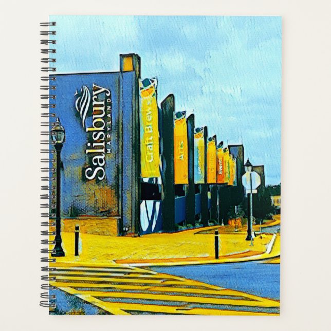 Hard Cover Daily Planner  (Front)