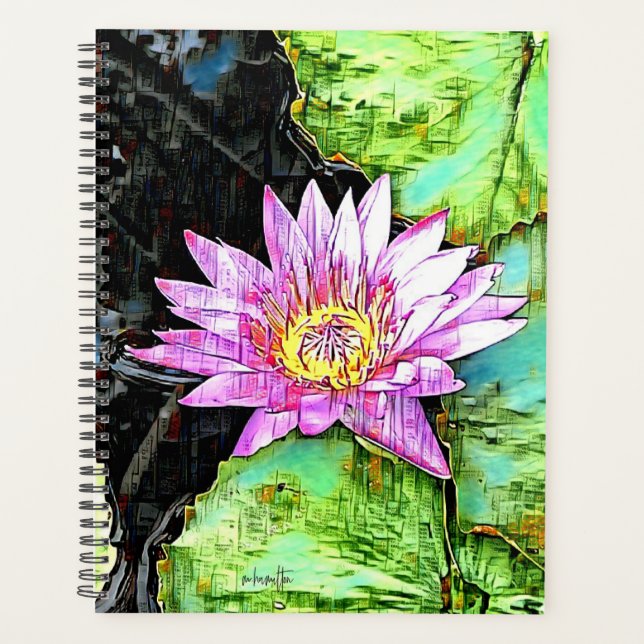Hard Cover Daily Planner  (Front)