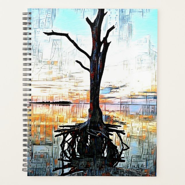 Hard Cover Daily Planner  (Front)