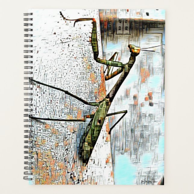 Hard Cover Daily Planner  (Front)