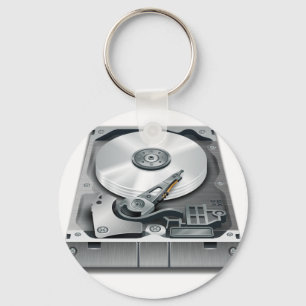 Hard Disc Keychain