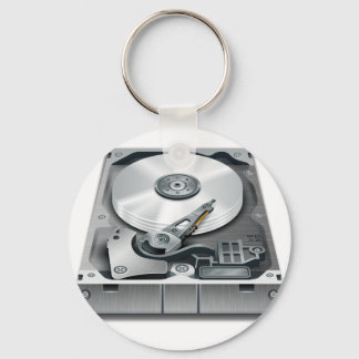 Hard Disc Keychain