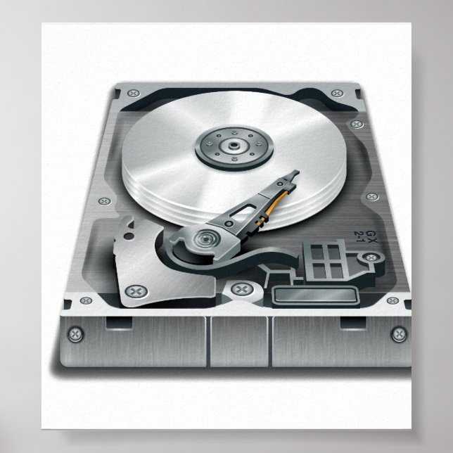 Hard Disc Poster (Front)