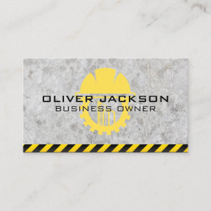 Hard Hat Builder   Construction Business Card