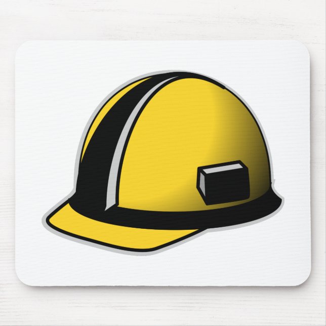 Hard Hat Mouse Pad (Front)