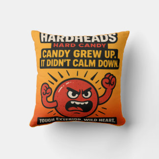 HARD HEAD  THROW PILLOW