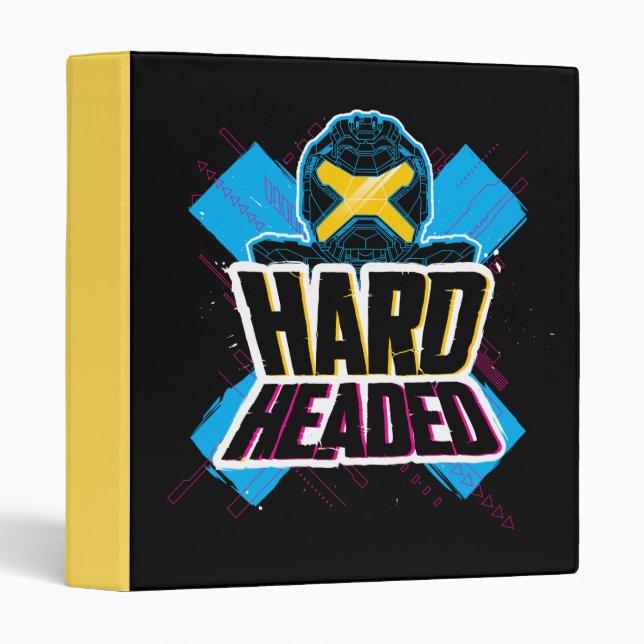 Hard Headed Binder (Front/Spine)