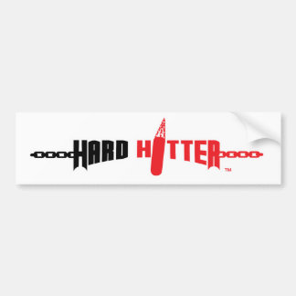 Hard Hitter Logo Bumper Sticker