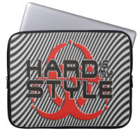 HARD is my STYLE - black & white stripes