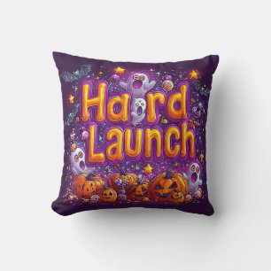 Hard launch ExDesigner Halloween Throw Pillow