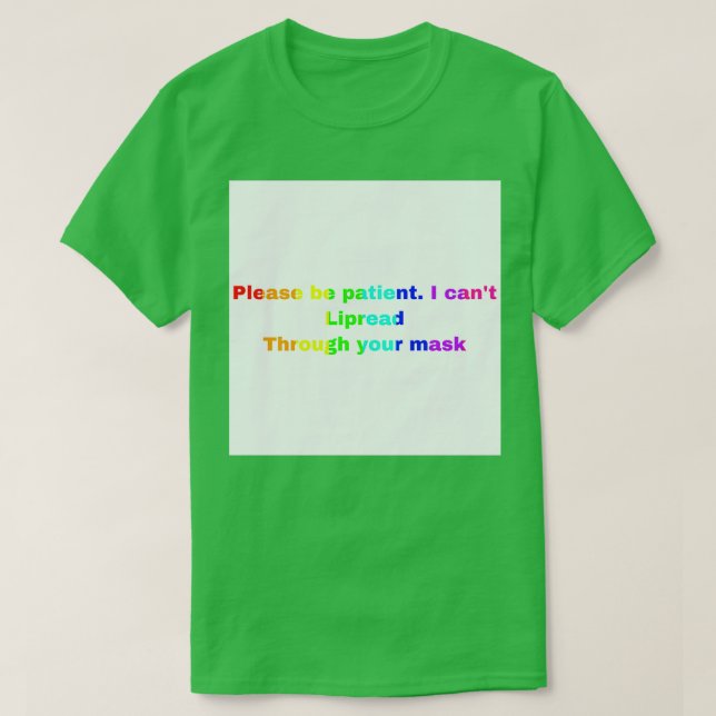 Hard of hearing 44 T-Shirt (Design Front)