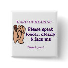 Hard of Hearing Badge
