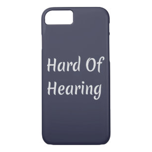Hard of Hearing Case-Mate iPhone Case