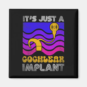 Hard Of Hearing Fun ASL Hearing Impaired Cochlear  Magnet
